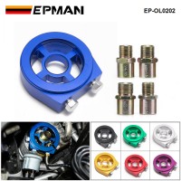 EPMAN  Oil Filter Cooler Sandwich Plate Adapter M22*1.5 M20*1.5 M18*1.5 3/4-16UNF Fitting EP-OL0202